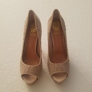 Vince Camuto Peep Toe Heels